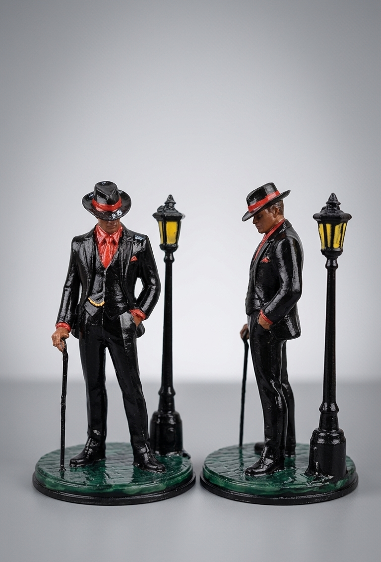 Estatueta Exu Zé Pretinho 15cm