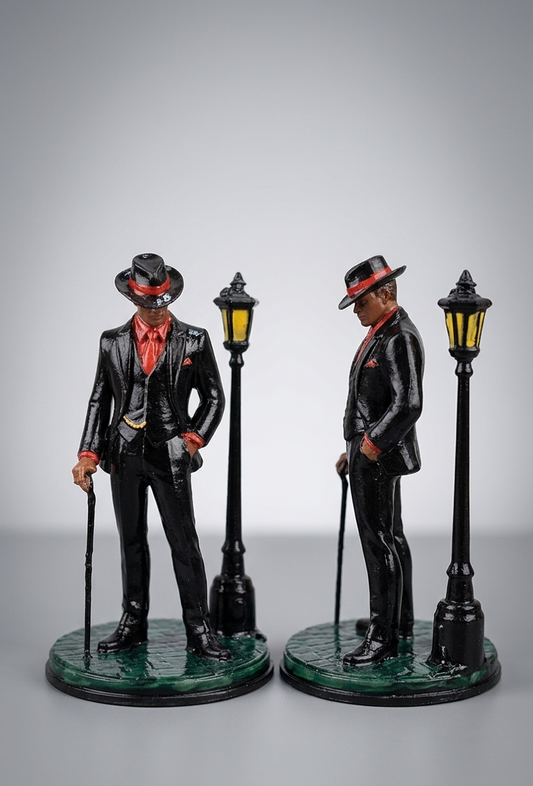 Estatueta Exu Zé Pretinho 15cm