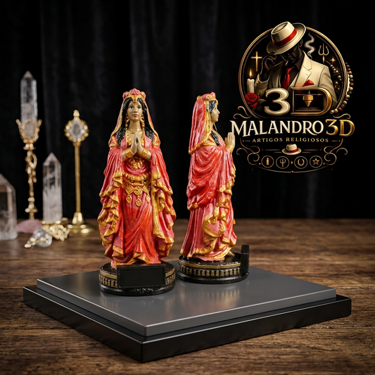 Estatueta Santa Sara Kali 15cm