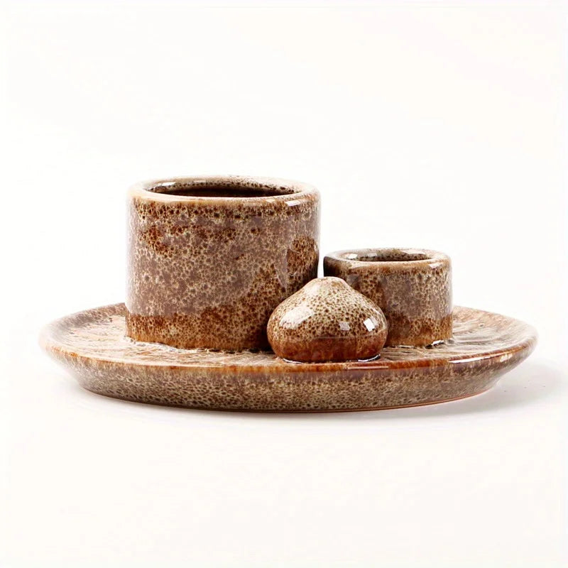 4-in-1 incensário em ceramica